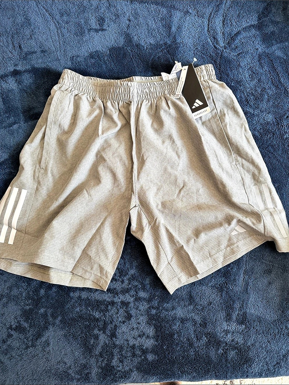 adidas Aeroready Athletic Shorts in Gray Size Medium NWT